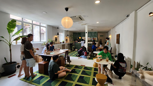 Monster. A Garden Cafe