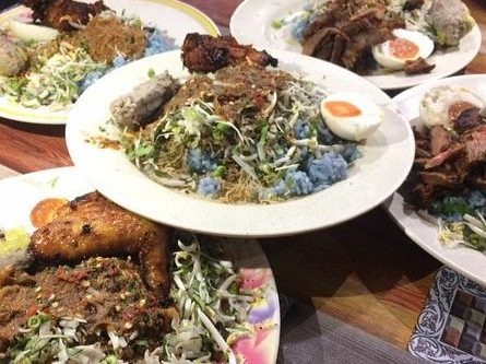 fauzi nasi kerabu suerasa nasi kerabu
