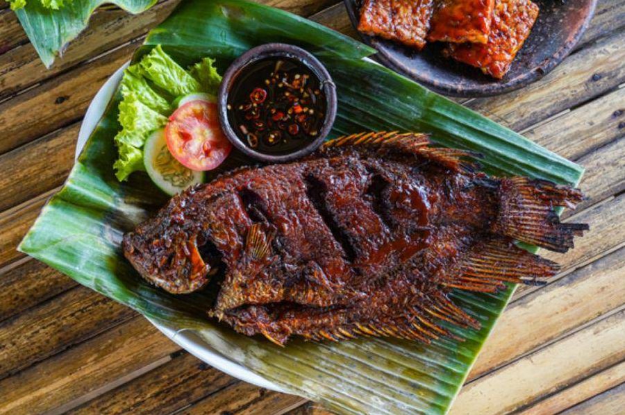 marissa ikan bakar masakan panas