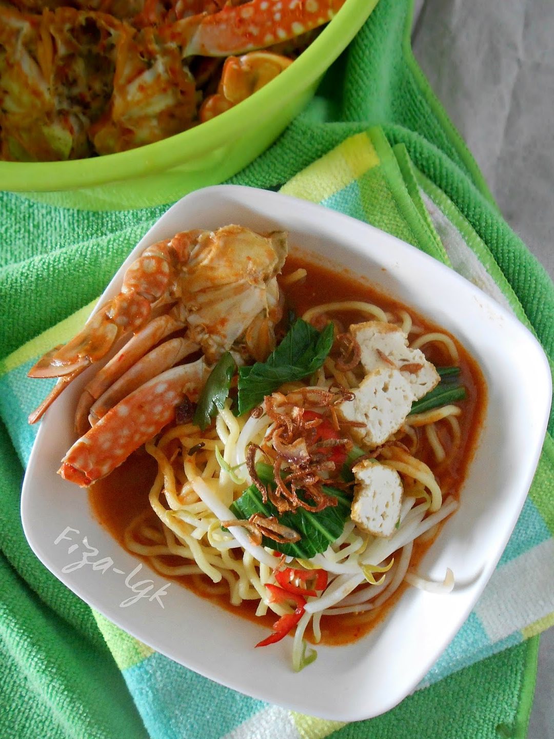 mee ketam sedap