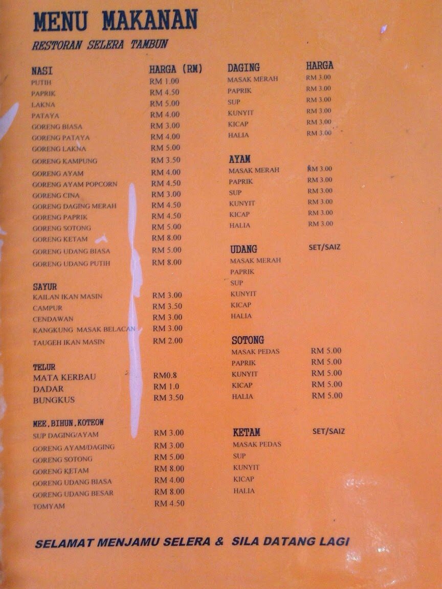 selera tambun